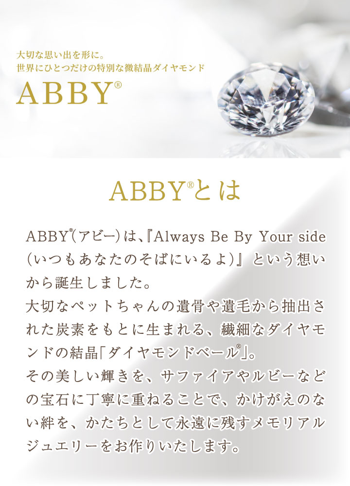 ペット遺骨ダイヤモンドABBYとは