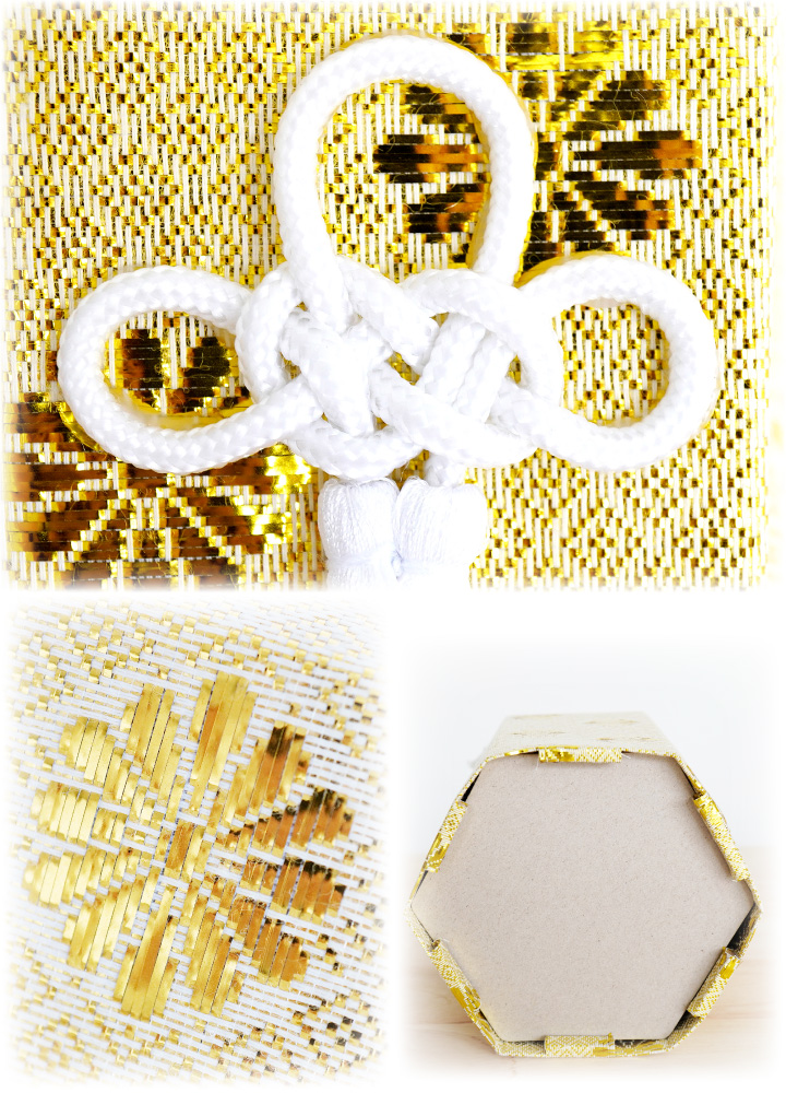 シルバーのペット骨壷カバー