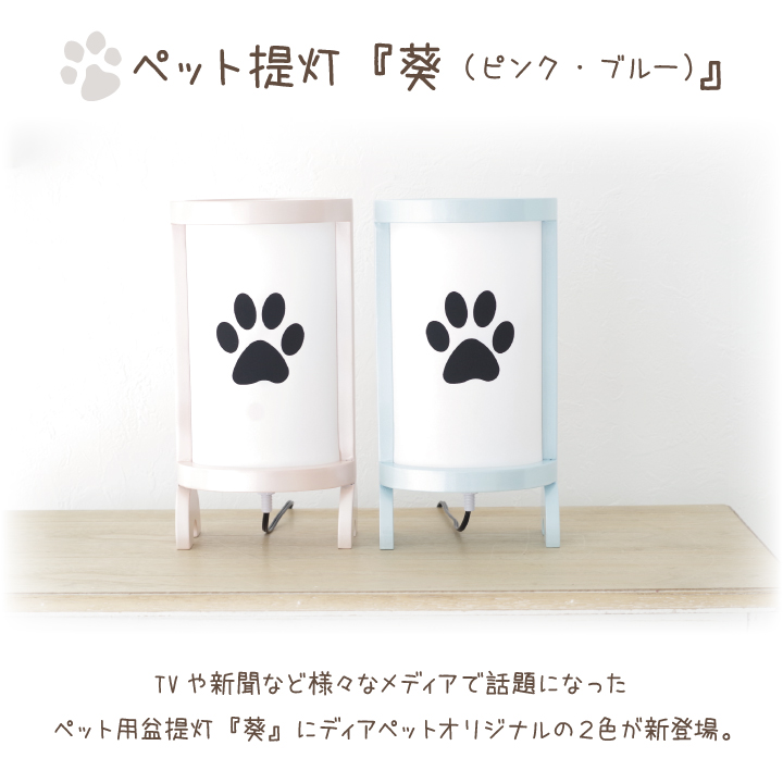 お盆　ペット　提灯