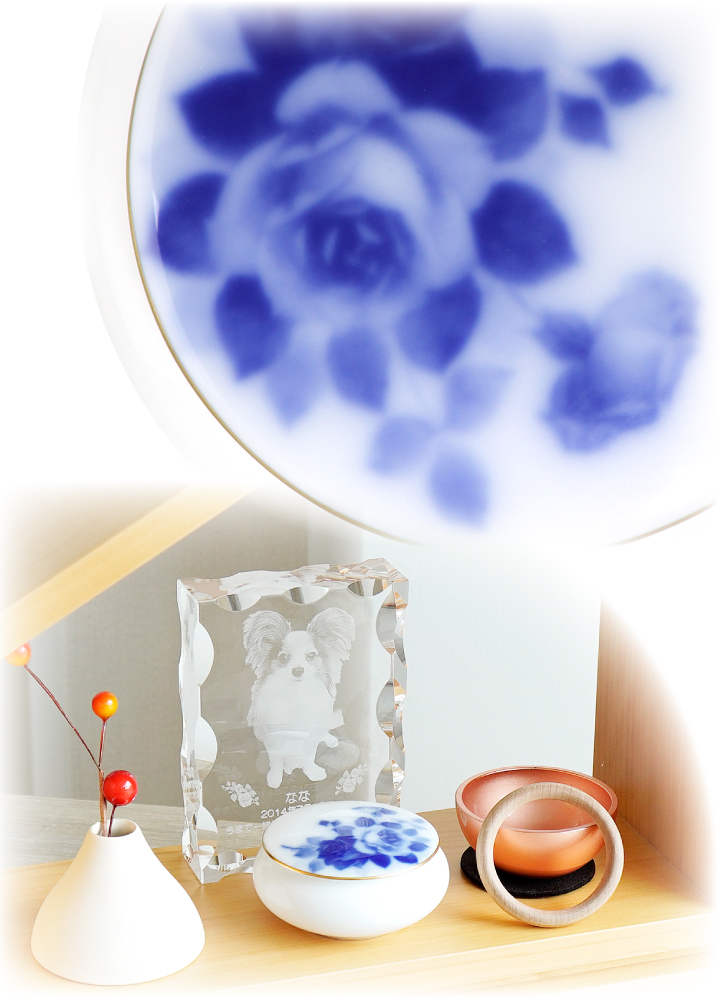 ペットちゃんのご供養に。大倉陶園の最高級骨壷。