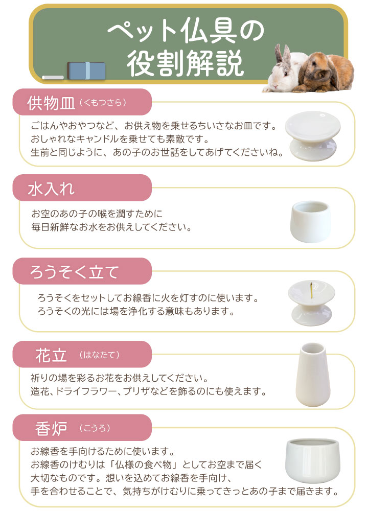 ペット仏具