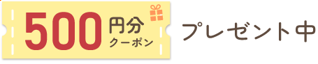 初回限定 500円クーポン